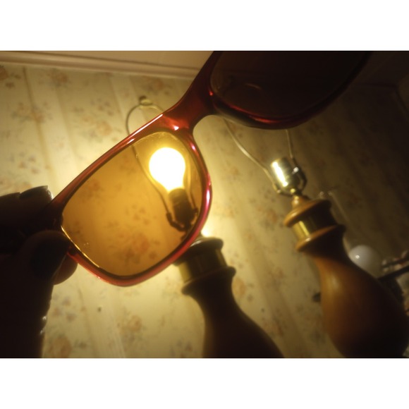 Ran Bans Wayfarer Original By‎ Luxottica RB 2140 901 54 22 Italy Unisex Uv - Picture 8 of 10